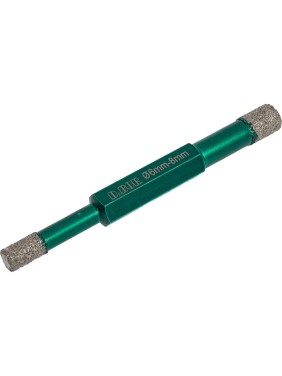 Алмазное сверло-коронка, двухстороннее D.BOR KERAMOGRANIT-DRY 6x8х80 мм D-KG-D-DDCD-0608
