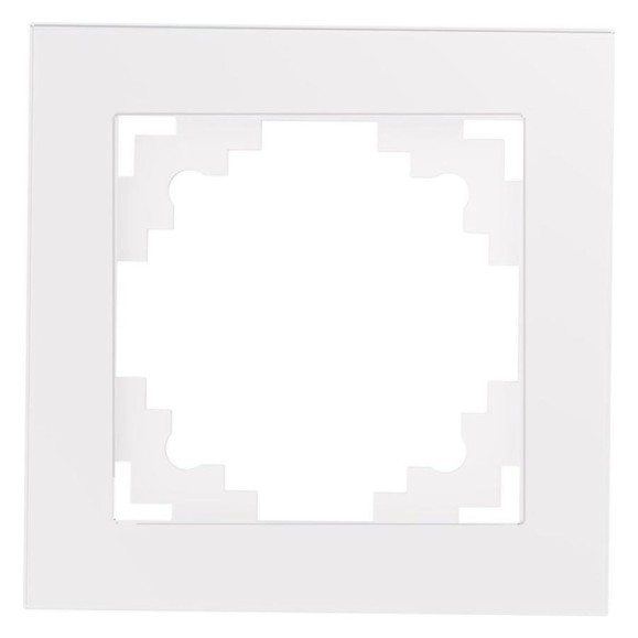 1-местная рамка STEKKER GFR00-7001-01 серия Катрин, стеклянная, белый 39517 1-местная рамка STEKKER GFR00-7001-01 серия Катрин, стеклянная, белый 39517