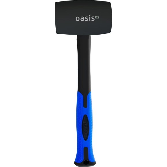 Киянка резиновая OASIS черная, с фибергласовой рукояткой Pro 450 г 103010901011 Киянка резиновая OASIS черная, с фибергласовой рукояткой Pro 450 г 103010901011