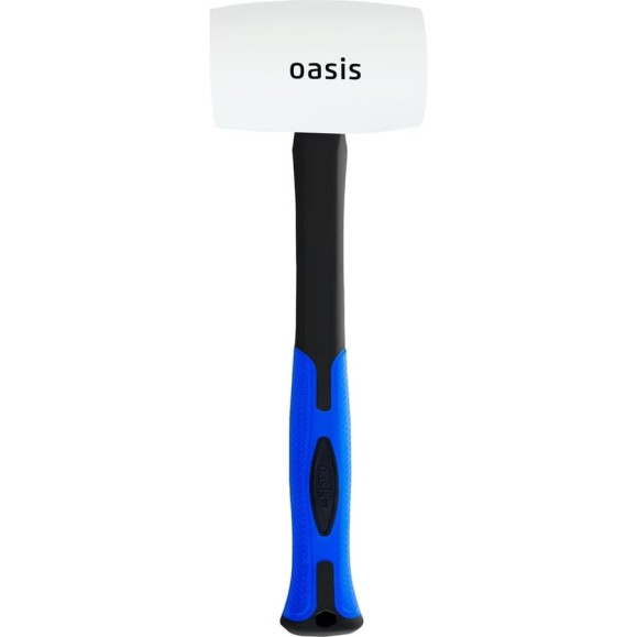 Киянка резиновая OASIS (белая) с фибергласовой рукояткой Pro 680г 103010901008 Киянка резиновая OASIS (белая) с фибергласовой рукояткой Pro 680г 103010901008