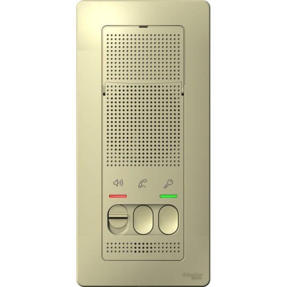 Домофон Systeme Electric Blanca открытой установки Бежевый настенный монтаж, 4,5В BLNDA000017 Домофон Systeme Electric Blanca открытой установки Бежевый настенный монтаж, 4,5В BLNDA000017
