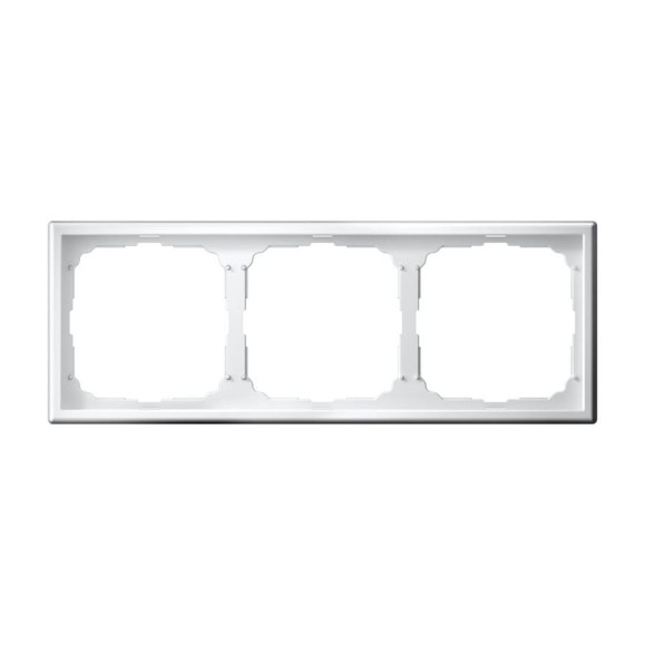 Рамка Systeme Electric 3-постовая ArtGallery, универсальная, Белый GAL000103 Рамка Systeme Electric 3-постовая ArtGallery, универсальная, Белый GAL000103