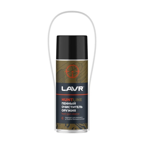 Пенный очиститель оружия LAVR HUNT HUNTLINE, 520 мл Ln3802 Пенный очиститель оружия LAVR HUNT HUNTLINE, 520 мл Ln3802