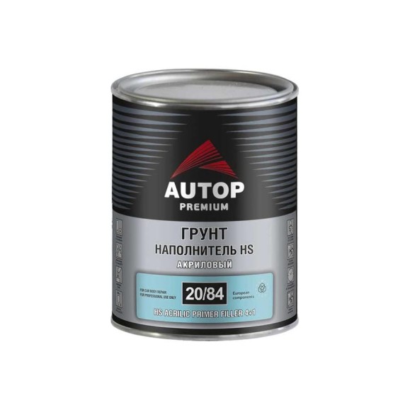 Грунт наполнитель AUTOP Professional AUTOP Premium Комплект 20/84 - 2K HS акриловый 4+1+отв.-серый-Банка, 1,0л+0,25л. ATP-PR20/84-1/P3-C Грунт наполнитель AUTOP Professional AUTOP Premium Комплект 20/84 - 2K HS акриловый 4+1+отв.-серый-Банка, 1,0л+0,25л. ATP-PR20/84-1/P3-C