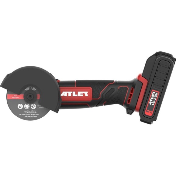 Аккумуляторная угловая шлифовальная машина ATLET CGA18MD1H Аккумуляторная угловая шлифовальная машина ATLET CGA18MD1H