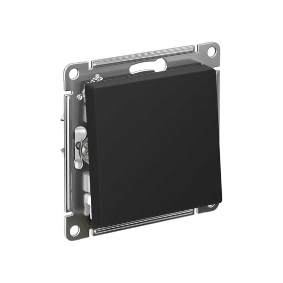 Нажимная кнопка Systeme Electric AtlasDesign Карбон сх.1, 10АХ, механизм SE ATN001015 Нажимная кнопка Systeme Electric AtlasDesign Карбон сх.1, 10АХ, механизм SE ATN001015