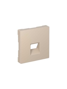 Накладка Systeme Electric ATLASDESIGN  для информационных функций типа Keystone, ПЕСОЧНЫЙ ATN001284