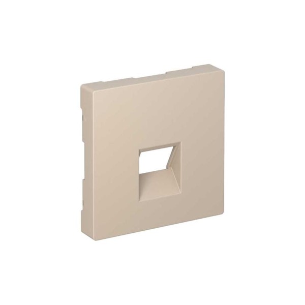 Накладка Systeme Electric ATLASDESIGN  для информационных функций типа Keystone, ПЕСОЧНЫЙ ATN001284