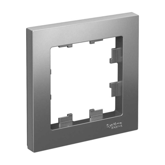 1-ая рамка Systeme Electric AtlasDesign Сталь SE ATN000901 1-ая рамка Systeme Electric AtlasDesign Сталь SE ATN000901