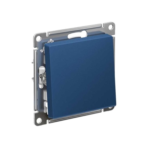 1-клавишный выключатель Systeme Electric Atlasdesign аквамарин сх.1 10ах ATN001111 1-клавишный выключатель Systeme Electric Atlasdesign аквамарин сх.1 10ах ATN001111