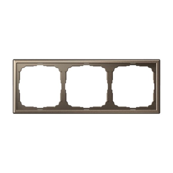 Рамка 3-постовая ArtGallery, универсальная Systeme Electric Мокко GAL000603 Рамка 3-постовая ArtGallery, универсальная Systeme Electric Мокко GAL000603