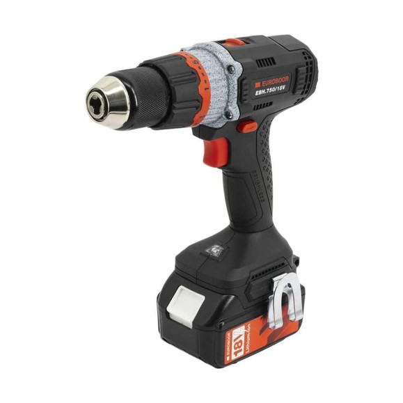 Дрель с кейсом и зарядкой EUROBOOR EBH.750/18V Set Дрель с кейсом и зарядкой EUROBOOR EBH.750/18V Set