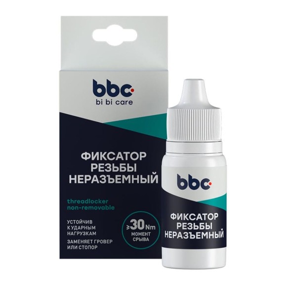 Фиксатор резьбы BiBiCare неразъемный, 6 мл 4408 Фиксатор резьбы BiBiCare неразъемный, 6 мл 4408