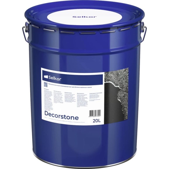 Полимерный лак для бетона и камня Selkor Decorstone 20 л 16840 Полимерный лак для бетона и камня Selkor Decorstone 20 л 16840