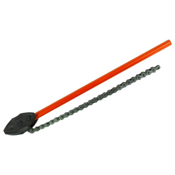 Цепной трубный ключ TD-tools красный, 4 (114мм) TD06B4
