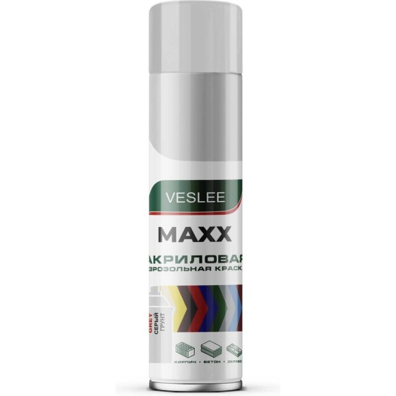 Черный грунт Veslee MAXX 650мл аэрозольный VXPB Черный грунт Veslee MAXX 650мл аэрозольный VXPB