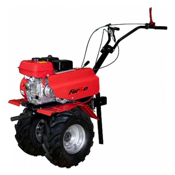 Мотоблок FORZA МБ2 902ФЭР 9 л.с., редуктор алюминиевый, привод ременой, скорость: 4 вперед, 2 назад. Редуктор с дифференциалом, с разблокировкой. Вал d30мм, фрезы: 2 группы, 16 ножей, колесо: 19х7х8 Экстрим,  БЕЗ АКБ  Мотоблок FORZAМБ2902ФЭР ЭКСТРИМ