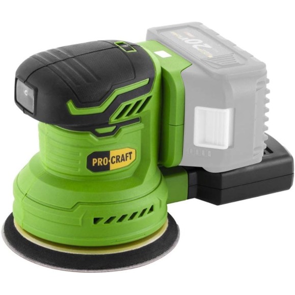 Шлифмашина эксцентриковая аккумуляторная PROCRAFT PX20BL 20В 125мм 6000-13000 об/мин (Без АКБ и ЗУ) PX20BL-BB Шлифмашина эксцентриковая аккумуляторная PROCRAFT PX20BL 20В 125мм 6000-13000 об/мин (Без АКБ и ЗУ) PX20BL-BB