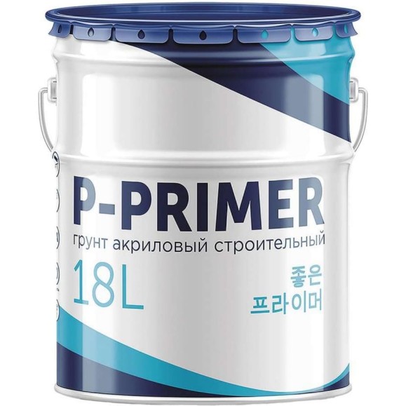 Грунт акриловый строительный Старатели P-PRIMER joh-eun 18л 3277/5416 Грунт акриловый строительный Старатели P-PRIMER joh-eun 18л 3277/5416