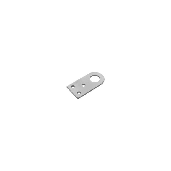 Проушина прямая DOMART 40x80 серый металлик 4607111626769