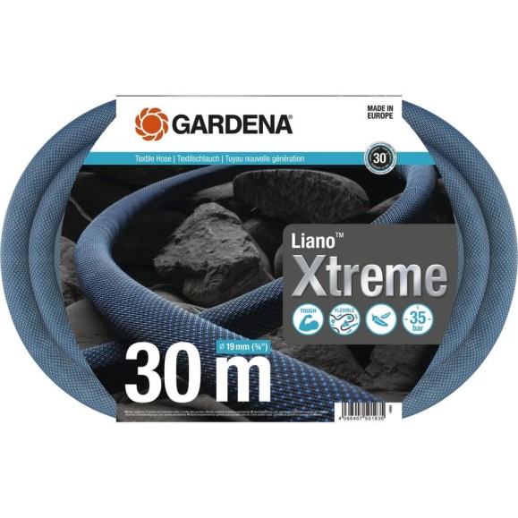 Шланг Gardena Liano Xtreme 30 м, 3/4 18484-20.000.00 Шланг Gardena Liano Xtreme 30 м, 3/4 18484-20.000.00