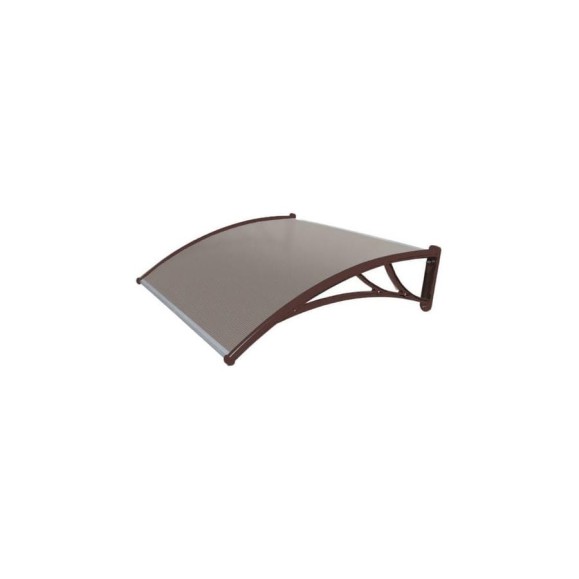 Козырек Grand Line Krovent из полик. 1500x930x280 бронз (корич. кроншт) 115195 Козырек Grand Line Krovent из полик. 1500x930x280 бронз (корич. кроншт) 115195