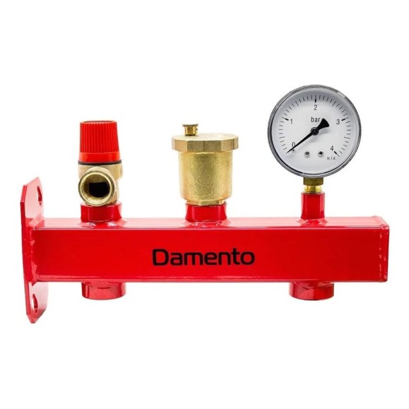 Группа безопасности для расширительного бака Damento 3/4", 3 бар Clima 016250 Группа безопасности для расширительного бака Damento 3/4", 3 бар Clima 016250