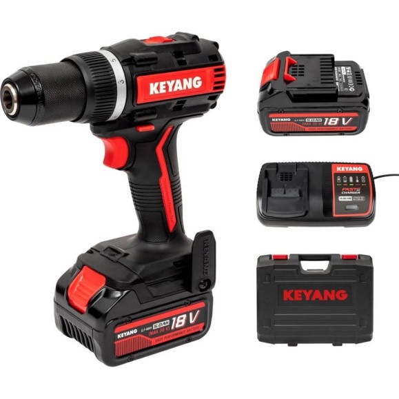 Аккумуляторная дрель-шуруповерт KEYANG DD20BLA-70C (Set) Аккумуляторная дрель-шуруповерт KEYANG DD20BLA-70C (Set)