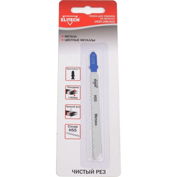 Полотно пильное Elitech 1820.086400 190398 Полотно пильное Elitech 1820.086400 190398