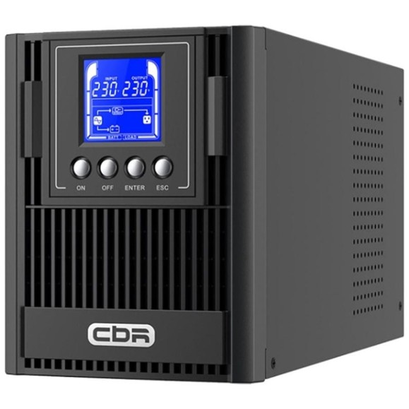 Источник бесперебойного питания CBR Online 1000VA/1000W Tower 3 x Schuko, LCD, HID-USB, RS232, EPO, SNMP slot ESN-1KT-3F-LCHERSC Источник бесперебойного питания CBR Online 1000VA/1000W Tower 3 x Schuko, LCD, HID-USB, RS232, EPO, SNMP slot ESN-1KT-3F-LCHERSC