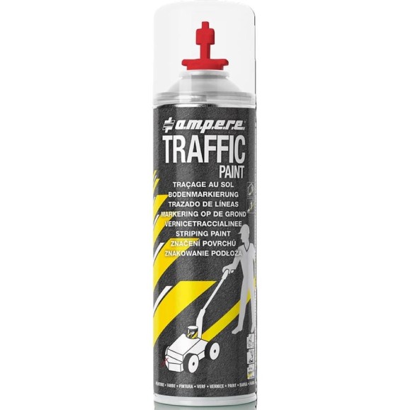 Kpacka для нанесения линий A.M.P.E.R.E. TRAFFIC PAINT AMPERE (красная) 00-00010392