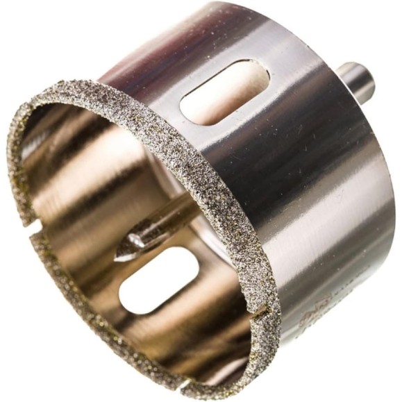 Коронка алмазная по керамике и кафелю с центрирующим сверлом TRIO-DIAMOND 68 мм 400068 Коронка алмазная по керамике и кафелю с центрирующим сверлом TRIO-DIAMOND 68 мм 400068
