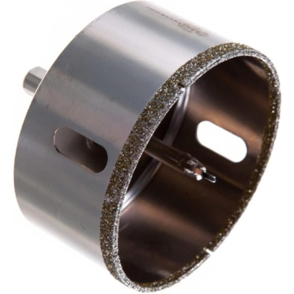 Коронка алмазная по керамике и кафелю с центрирующим сверлом TRIO-DIAMOND 85 мм 400085 Коронка алмазная по керамике и кафелю с центрирующим сверлом TRIO-DIAMOND 85 мм 400085