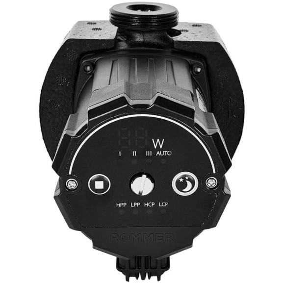 Циркуляционный насос ROMMER RCP-0030-2560130 PROFI EVO 25/60-130 с гайками RG0093A4JERNPE Циркуляционный насос ROMMER RCP-0030-2560130 PROFI EVO 25/60-130 с гайками RG0093A4JERNPE