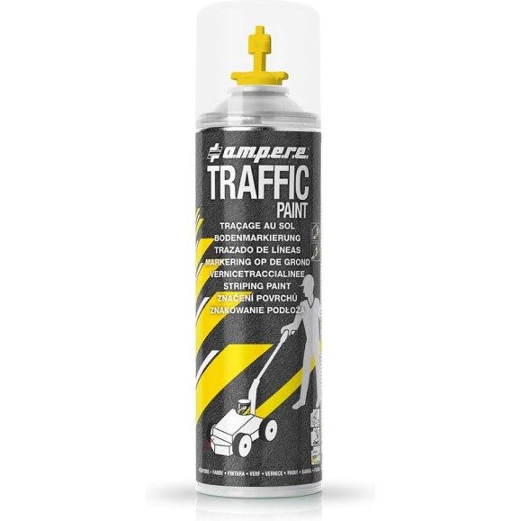 Kpacka для нанесения линий A.M.P.E.R.E. TRAFFIC PAINT AMPERE(желтая) 00-00010390