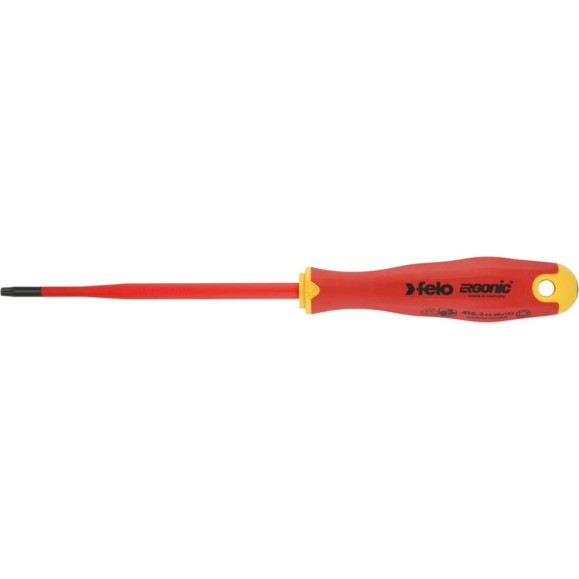 Отвертка диэлектрическая Felo TX20х125 E-Slim Ergonic 41820990 Отвертка диэлектрическая Felo TX20х125 E-Slim Ergonic 41820990