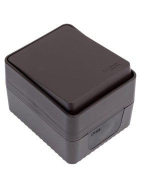 Переключатель 1-клавишный Systeme Electric AtlasDesign Profi IP54, 10 АХ, открытой установки, Коричневый ATN546061 Переключатель 1-клавишный Systeme Electric AtlasDesign Profi IP54, 10 АХ, открытой установки, Коричневый ATN546061