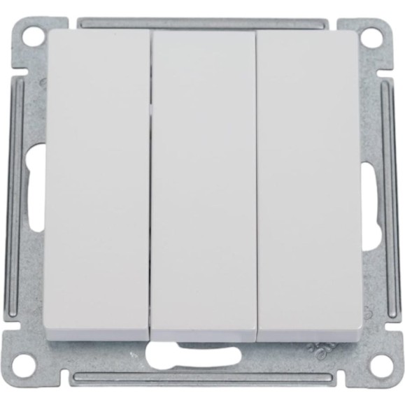 Механизм выключателя Systeme Electric 3-кл. ATLAS DESIGN сх.1+1+1 10АХ жемчуг ATN000431 1240277 Механизм выключателя Systeme Electric 3-кл. ATLAS DESIGN сх.1+1+1 10АХ жемчуг ATN000431 1240277