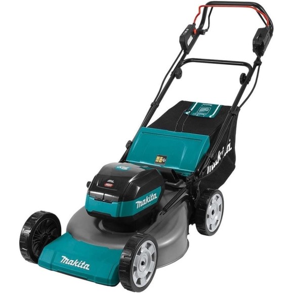 Аккумуляторная газонокосилка Makita XGT 2x40 В, 53 см, 70 л, без АКБ и ЗУ, LM002GZ Аккумуляторная газонокосилка Makita XGT 2x40 В, 53 см, 70 л, без АКБ и ЗУ, LM002GZ