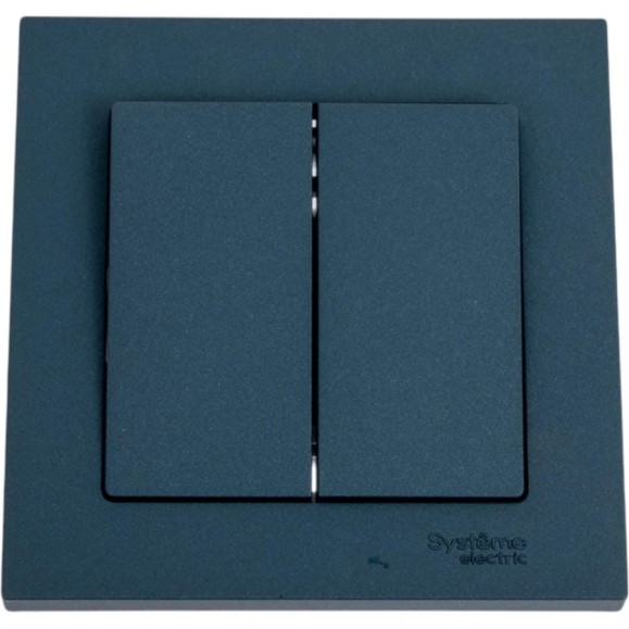 2-клавишный выключатель Systeme Electric AtlasDesign Изумруд сх.5, 10АХ, в сборе SE ATN000852 2-клавишный выключатель Systeme Electric AtlasDesign Изумруд сх.5, 10АХ, в сборе SE ATN000852