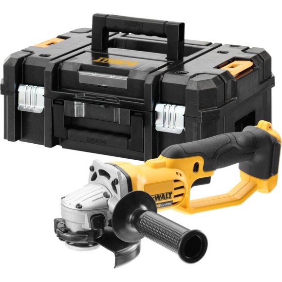 Аккумуляторная угловая шлифмашина DEWALT DCG412NT, 18 В, 125 мм, 7000 об/мин, без АКБ и ЗУ, в кейсе TSTAK () DCG412NT-XJ Аккумуляторная угловая шлифмашина DEWALT DCG412NT, 18 В, 125 мм, 7000 об/мин, без АКБ и ЗУ, в кейсе TSTAK () DCG412NT-XJ