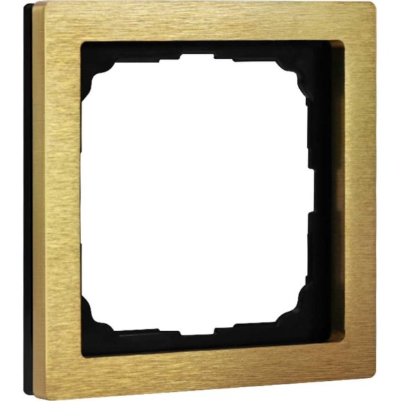 1-постовая рамка Systeme Electric ArtGallery PURE, Металл, Золото GAL312401 1-постовая рамка Systeme Electric ArtGallery PURE, Металл, Золото GAL312401
