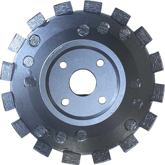 Диск DIAMUT для криволинейной резки D180 H30+4F T4 Z16 V30 (гранит) DDSG00102