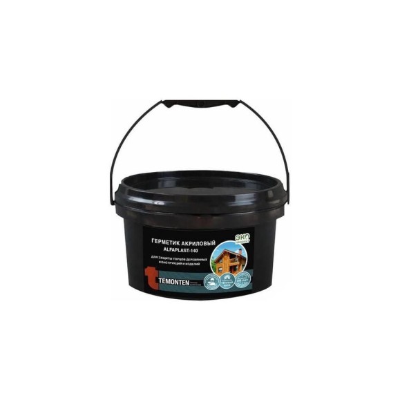 Герметик Alfaplast 140 для защиты торцов., цвет Венге, ведро 5 л (5 кг) 4627176172346