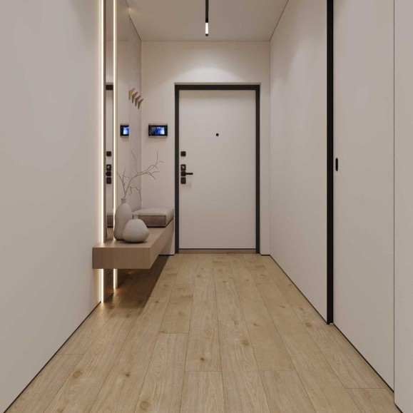 ПВХ-плитка FLOORWOOD SPC Consulate 0,5 4V (1220 х 180 х 5 мм) Дуб Белоград ( 1,7568 кв.м.) 6112 Т0039056