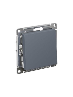 1-клавишный переключатель Systeme Electric ATLASDESIGN, сх.6, 10АХ, мех., быстрозажим. клем., ГРИФЕЛЬ ATN000761S