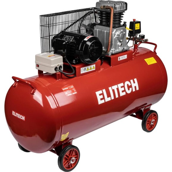 Компрессор ременной масляный Elitech КПР 550-200-3.0 (550л/мин, 3кВт, 200Л) 205971 Компрессор ременной масляный Elitech КПР 550-200-3.0 (550л/мин, 3кВт, 200Л) 205971
