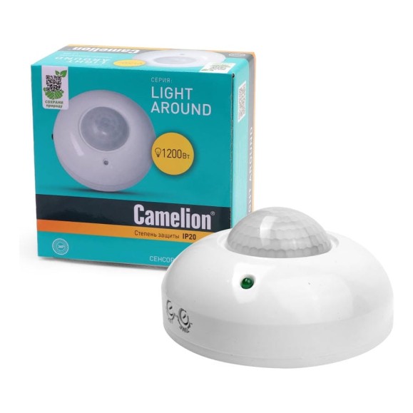 Датчик движения для включения освещения Camelion LX-20B, 6440 Датчик движения для включения освещения Camelion LX-20B, 6440