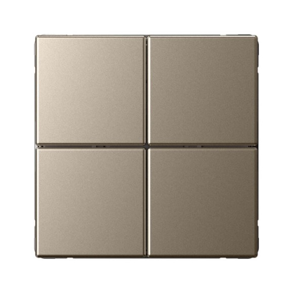 Выключатель Сценарный 4-клавишный ArtGallery Systeme Electric 10 АХ, механизм, Шампань GAL000574