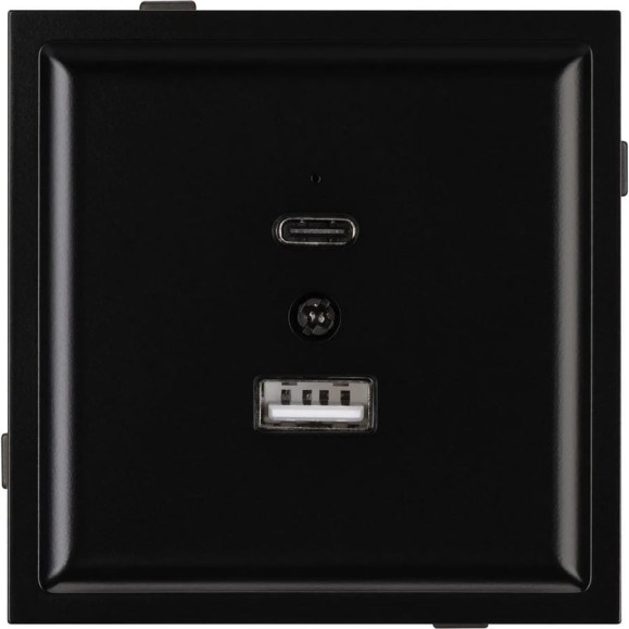 Механизм USB розетки Arlight SCT-TENDO-MUAC-PL-BK 1шт 054095